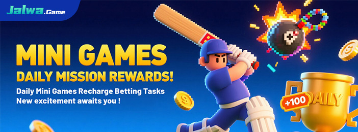 Referral bonus banner with 4 people holding coins and a phone, blue background with coins floating